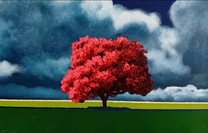 Signed •  Toni Cimino • Landscape • 2022 • 30cm x 30cm