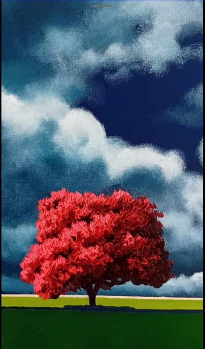 Signed •  Toni Cimino • Landscape • 2022 • 30cm x 30cm