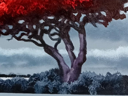 Signed •  'A New Day' by Toni Cimino • Landscape • 2022 • 30cm x 30cm