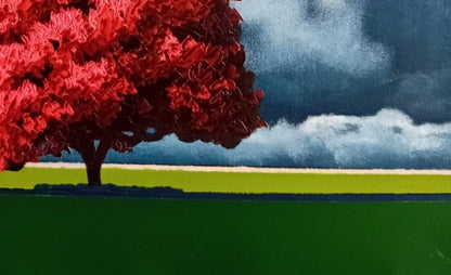 Signed •  Toni Cimino • Landscape • 2022 • 30cm x 30cm