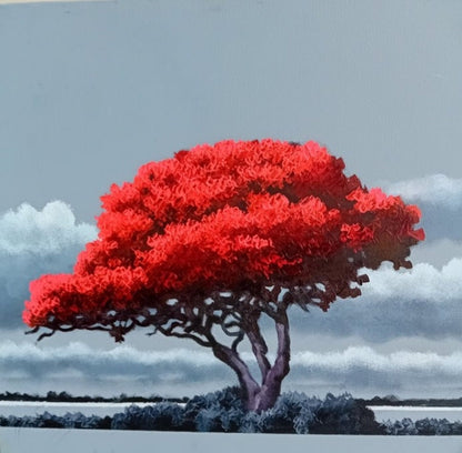 Signed •  'A New Day' by Toni Cimino • Landscape • 2022 • 30cm x 30cm