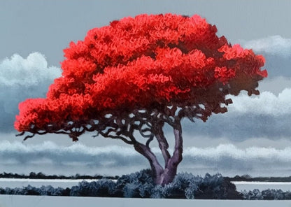 Signed •  'A New Day' by Toni Cimino • Landscape • 2022 • 30cm x 30cm